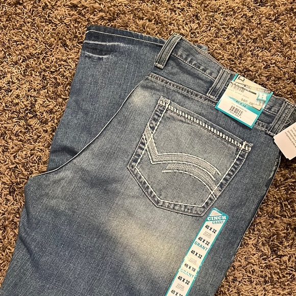 Cinch Mens “Grant” boot cut jeans - Picture 1 of 2
